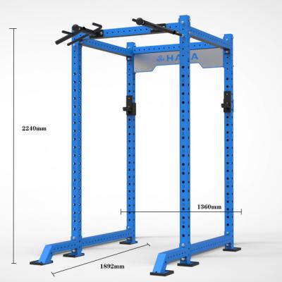 China HALA-E6-003 Crossamx Commercial Fitness Gym Home Use Power Rack Cage Power Squat Rack for sale