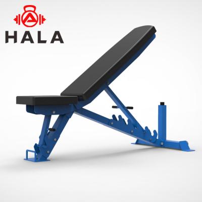 China Modern Commercial Fitness Equipment Weight Bench Adjustable Gym HALA-FB-1813 Bench for sale