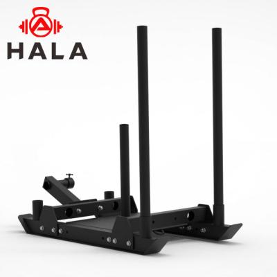 China HALA-DS2 Universal Gym Training Prowler Weight Sled Fitness Pull And Push Speed ​​Sled for sale