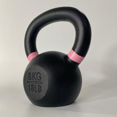 China Home Use HALA-KB Gravity Cast Black Powder Coated Kettlebell for sale