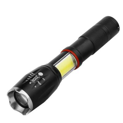 China Walking Flashlights XML-T6 Rechargeable Super Bright LED Bulb Outdoor Camping Hiking Waterproof Tactical Handheld Flashlight LED Torches XML-T6 LED Flashlight for Emergencies or Hiking for sale