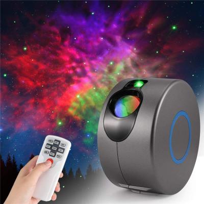 China Surf Effect LED Laser Projector Starry Sky Projector Water Night Light Led Nebula Cloud Lamp Atmosphere Colorful Rippling Bedroom Near Lamp for sale