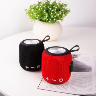 China Mini Fabric Waterproof IPX7 Outdoor Smart Portable Tooth Audio Wireless Blue Speaker Speaker for sale