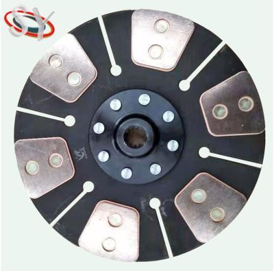 China Factory use TB550 clutch disc 10 PTO Foton tractor 50 inches spline 15 cerametallic for sale