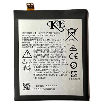 China Mobile phone for KOKIA N3.1DongguanBattery ion lithium 2900mAh lithium battery for sale