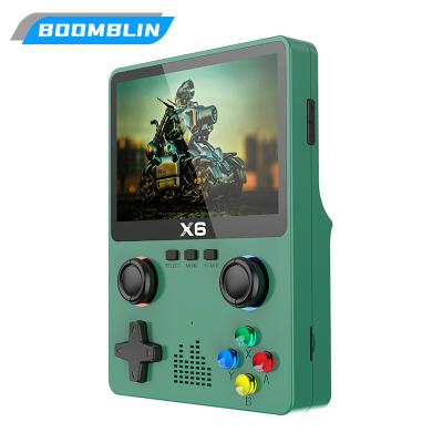 China Retro Game Playing X6 40000 En 1 MINI Juegos de consola de juegos de mano de video retro portatil de 8 bits de pantalla LCD en color GameBoy for sale