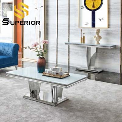 China (Other) modern design adjustable metal base center coffee table for living room furniture for sale