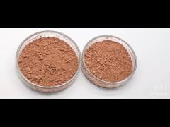 Red rare earth polishing powder