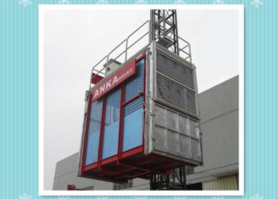 China Electric Construction Material Hoist , Single Cage Personnel Hoist System for sale