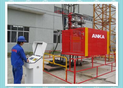 China Auto Landing Construction Material Lifting Hoist , Construction Hoist Elevator for sale