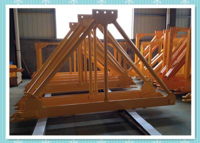 China L68B2 Steel Tower Crane Mast Section Zoomlion Spare Parts , Clip Type for sale