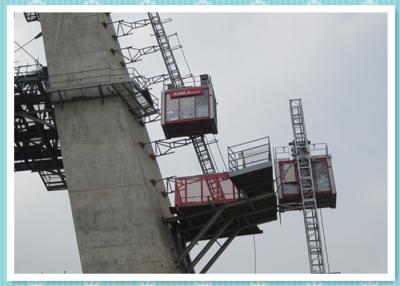 China Single Cabin Constrution Man and Material Hoist Building Elevator for sale