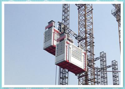 China Heavy Double Cage Rack And Pinion Lift , Industrial Elevators And Lifts for sale