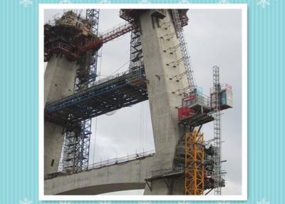 China Solo pasajero y alzamiento material SC270GD de la jaula de 2 toneladas para el puente/el edificio en venta