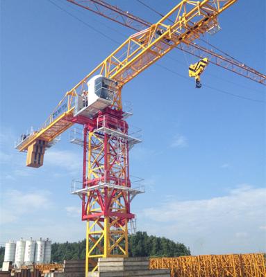 China construction site Topless Tower Crane with 10 Ton capacity and 60m Jib length for sale