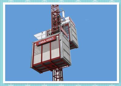 China Temporary Construction Elevators Passenger And Material Hoist , Load Capacity 2000kg for sale