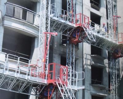 China Single Tower High Aerial Safe Working Platform / Suspended Working Platform for sale