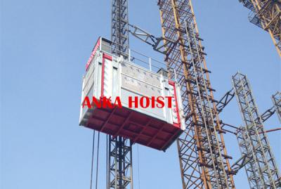 China Large Load Capacity Construction Passenger Hoist With Rack / Pinion Driven System for sale