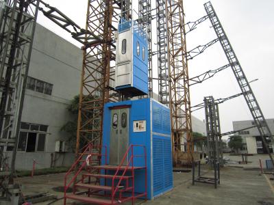 China INDUSTRIAL ELEVATOR LIFT DRIVEN IN RACK AND PINION HOIST FOR PERMANENT INSTALLATION IN IRAQI PLANT AND FACTORY for sale