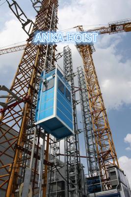 China INDUSTRIAL CRANE ELEVATOR LIFT DRIVEN IN RACK AND PINION HOIST FOR PERMANENT INSTALLATION IN AUSTRALIA HOIST MARKET for sale