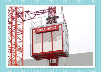 China One cage building hoist for transport man and material hoist elevator on construction site for sale