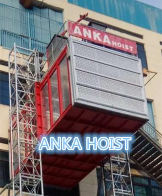 China ANKA INDUSTRIAL PLANT ELEVATOR LIFT DRIVEN IN RACK AND PINION HOIST  FOR PERMANENT INSTALLATION IN PLANT AND FACTORY for sale