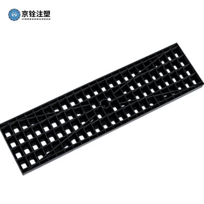 China Rodent Proof Polymer Gutter Cover Waterway Drain Smell Proof Cover Outdoor Kitchen Floor Drain Smell Trap Grate Underside for sale