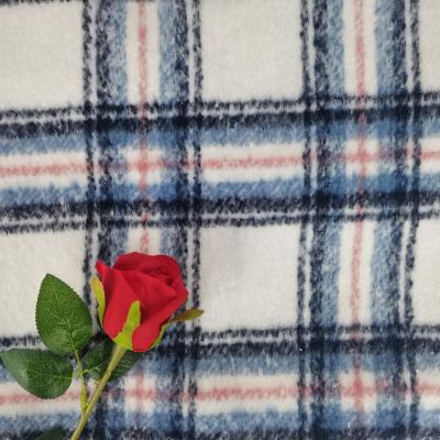 China Heat-insulation WOVEN GLOB CHECKS DYE FABRIC FOR WOMEN MEN'S COAT DRESS 95%POLYESTER 5% CHEMICAL FIBER for sale