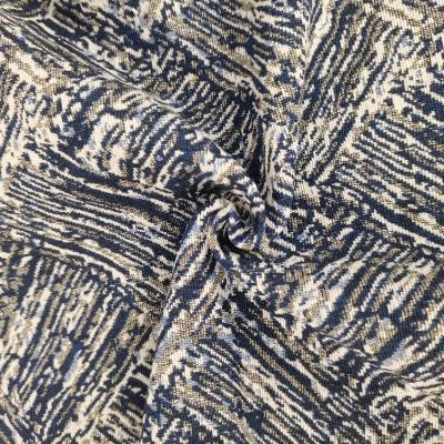 China Yarn jacquard sustainable woven dyeing fabric for women men colth coat home textile fabric for sale