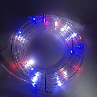 China Factory Price RGB Tube Light Twinkle Tube Rope String 50 LED Light With Outdoor For Christmas Decoration Outdoor Indoor for sale