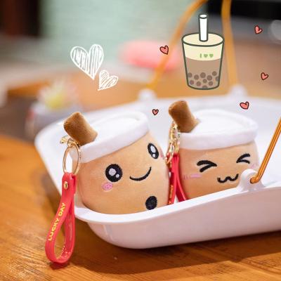 China Hot Selling Cute Stuffed Boba Plush Toy Hot Selling Cute Stuffed Boba Soft Plush Bubble Tea Plush Pendant Toys Stuffed Plush Key Chain Milk Tea Cup Sofe for sale