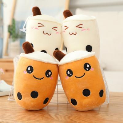 China Plush Sofe Stuffed Toy Mini Lovely Key Ring for Bags Boba Bubble Plush Stuffed Key Chains Decor Decoration en venta