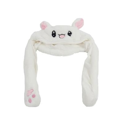 中国 JOINT Hot Selling Plush Rabbit Funny Rabbit Ear Flip Cap Cute Hat With Compressor 販売のため