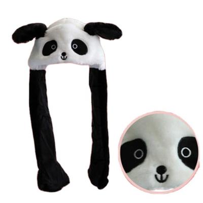 中国 JOINT Brand New Funny Plush Rabbit Ear Hat Rabbit Animal Hat With Airbag Mobile Jumping Ear Gifts 販売のため