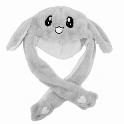 中国 Korea Bunny Moving Ears JOINT Plush Cute Plush Rabbit Hat Funny Factory Manufacture 販売のため