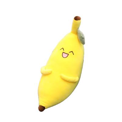 China Plush Sofe Stuffed Toy Banana Pillow Comfy Stuffed Toy Kawaii Stuffed Fruit Banana Stuffed Toy for sale