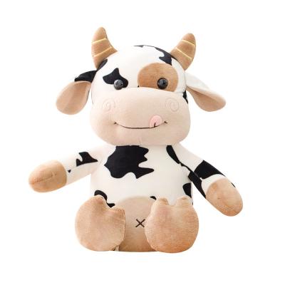 中国 Custom Mini Spotted Cow Stuffed Plush Plush Lovely Toys Baby - Doll For Festival Gifts 販売のため