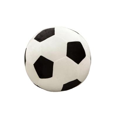 China Plush Custom Make Football Toys Fashion Multicolor Plush Stuffed Soccer Ball Toy for sale