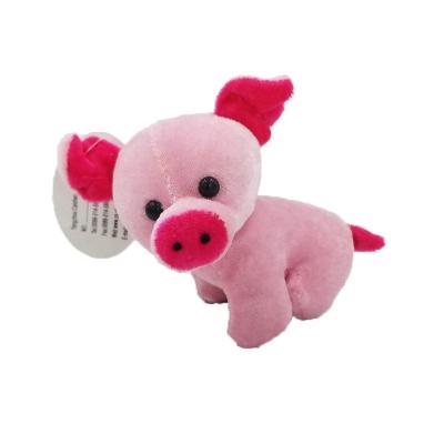 China Plush Sofe stuffed toy kawaii plush key chain toy pink pig plush comfortable custom soft toy for sale