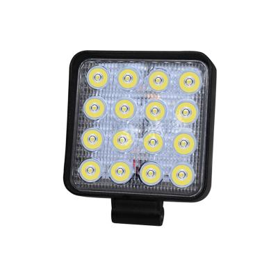 China 6000K Led Car Work Light 48W LED Car Light Waterproof 12V Led Light For Car SUV ATV Tractor DC12V-24V Automobile for sale