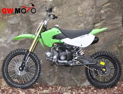 China 160cc Lifan Oil Cooled Dirt Bike 150cc Racing Pit Bike With Manual Clutch Oil Cooled QWDB-08B for sale