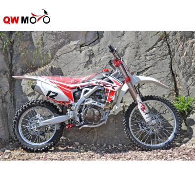 China QWMOTO CE OFF ROAD MOTO WHITE 250CC ADULTS RACING MOTOCROSS FOR SALE (QWDB-08D) F: 70/100-19”; A: 90/100-16