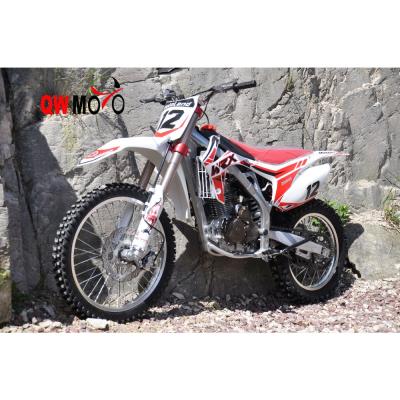 China QWMOTO new design 250cc used motorcycle debut pitbike china 250cc electric dirt bikes alloy frame dirt bike 250cc 2165x802x1225 mm for sale