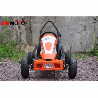 China QWMOTO CE 800W Go Kart For Kids Only Use 36V 800W Electric Buggy Go Kart Mini Racing Go Kart Front: 13x5-6 for sale