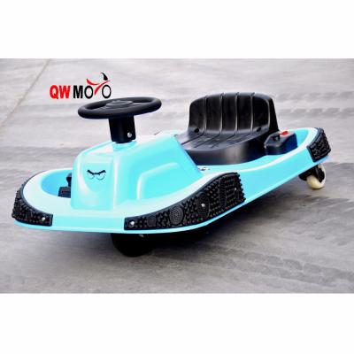 China China factory QWMOTO kids mini electric spinning drift go kart crazy kart kids go karts for sale for sale