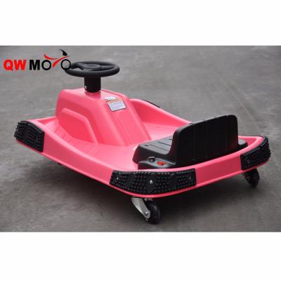 China Drift Electric Mini Go Kart 24V Outdoor Crazy Kart For Kids (QWMPB-06) 200*50 for sale