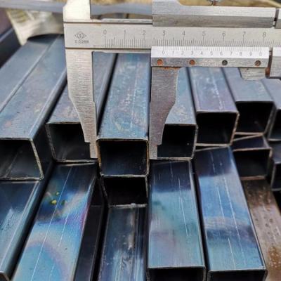 China Structure Pipe ASTM A36 MS Black Square Steel Pipe for sale