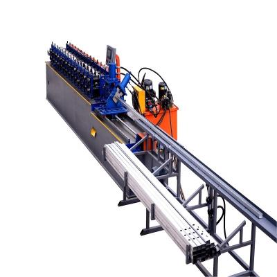 China Hotels Best Price Villa House Frame Light Steel Roll Forming Machine Stud And Track Steel Frame Purlin Machine for sale