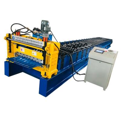 China Hotels Steel Shutter Door Cold Roll Forming Machine / Garage Door Production Line for sale