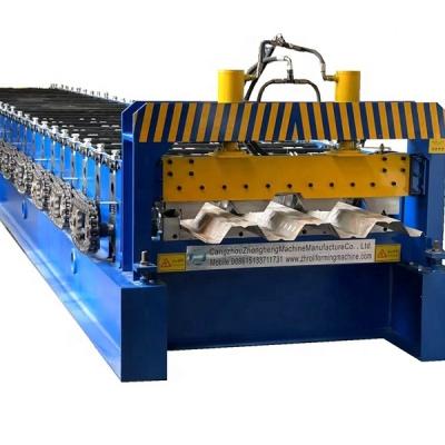 China Building Material Shops Professional Metal Deck Floor Forming Machine Steel Truss Floor Deck Forming Machine for sale